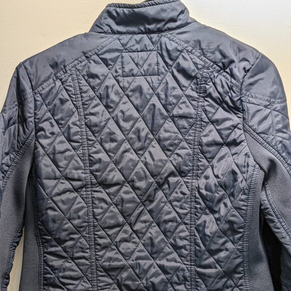 And eawy Quilted Blue Jacket- Size Small - Picture 6 of 10